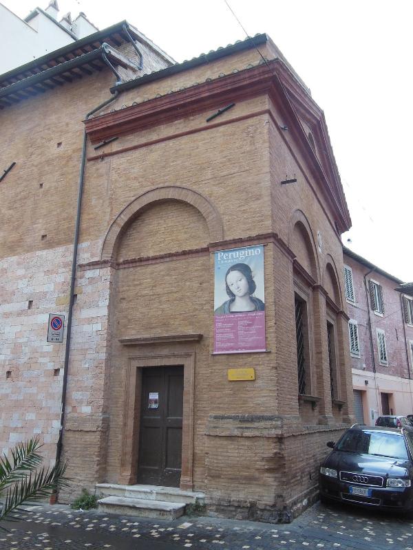 Titolo: The Nunziatella Oratory in Foligno with Perugino’s Baptism of Christ 